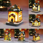 Casinha Natalina Decorativa com Luz LED – Mini Vila de Natal