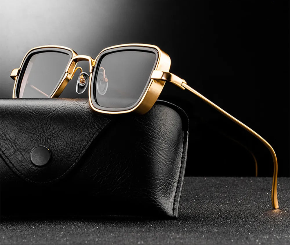 Óculos de Sol Quadrado Grande