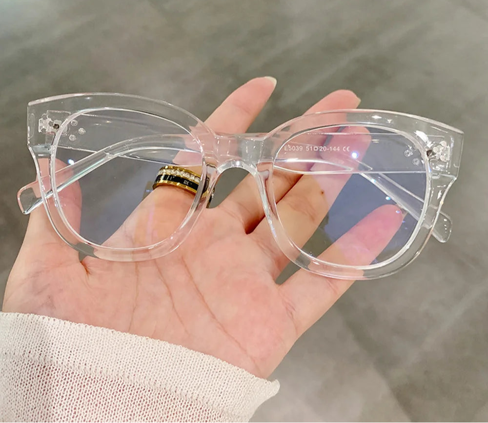 Óculos de Grau Quadrado Retrô